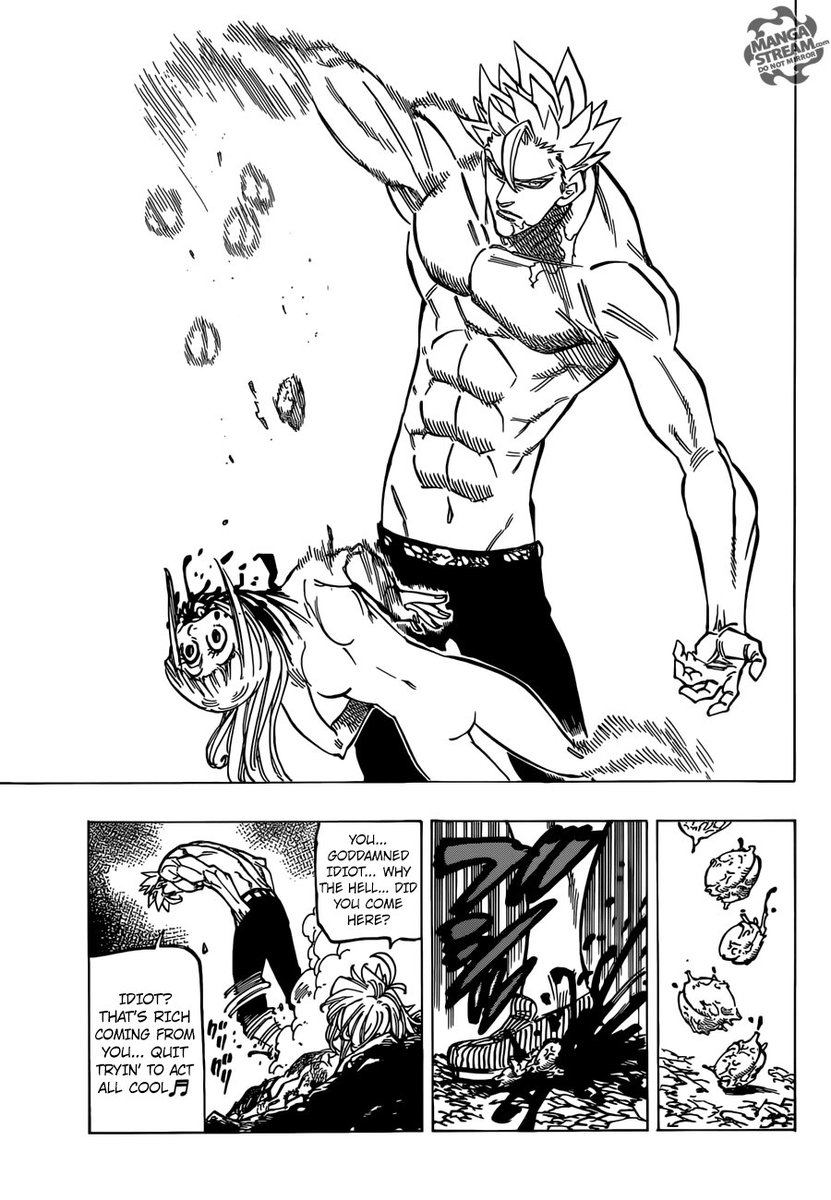 Tsuma_Vento's tweet photo. FUCKING BEAUTIFUL. Melascula is a downright miserable little wench in need of some necktwisting. No mercy.
#NanatsuNoTaizai #Chapter176 https://t.co/rhTDlO8AeU