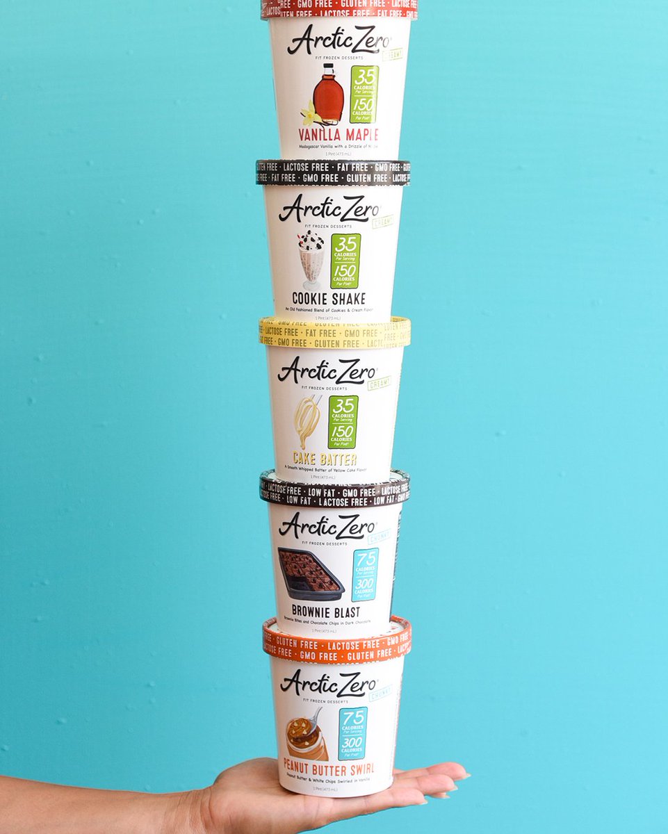 MyArcticZero's tweet photo. We got 5 on it… 🍦🍦🍦🍦🍦#ARCTICZERO #lactosefree #lowcalorie #cleancheats https://t.co/6zTAzlzaNz