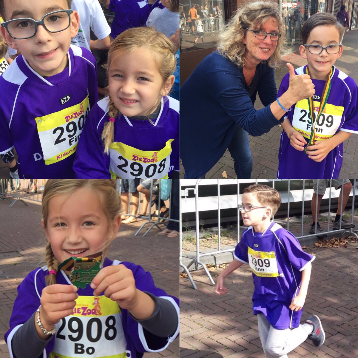 Ook mijn eigen kids renden mee! <a href="/HMOostland/">1/2Marathon Oostland</a> <a href="/KeizerskroonBS/">De Keizerskroon</a>