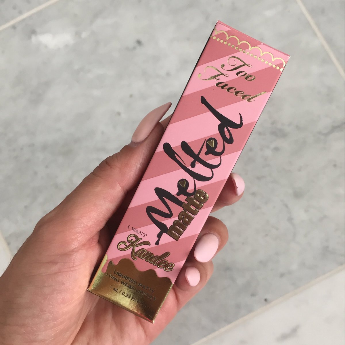 kandeejohnson's tweet photo. YOU GUYS!!!! My Freshly Baked lipcolor is already SOLD OUT on https://t.co/p2AIFHVLTk!!!! https://t.co/zf6fih009h