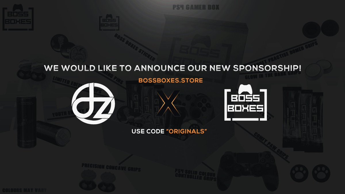 OriginalsGG's tweet photo. We are proud to announce our partnership with @BossBoxes! Use code "ORIGINALS" on you're next purchase! https://t.co/RjfRH57wdr