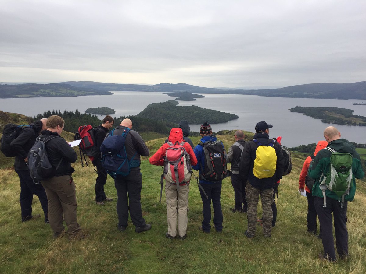 mountainspeople's tweet photo. Another #AdoptaPath training day at Balmaha. Great views & learning. You can still #volunteer there will be more training days in spring. https://t.co/1HtpaVBJHh