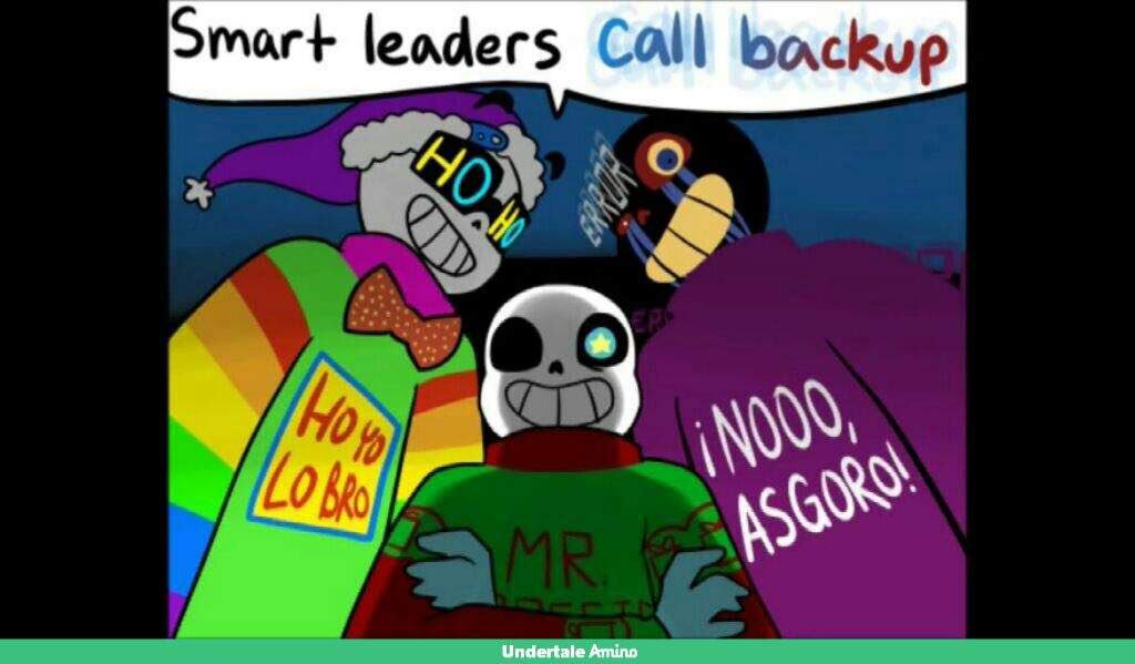 Smart leaders call backup