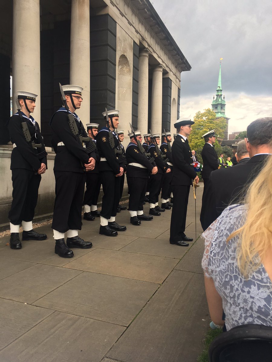 petetheExmayor's tweet photo. Honour to lay our wreaths on behalf of Royal Greenwich today at the  Merchant Navy Day with Dr Tariq DL https://t.co/mONrZEaIYB