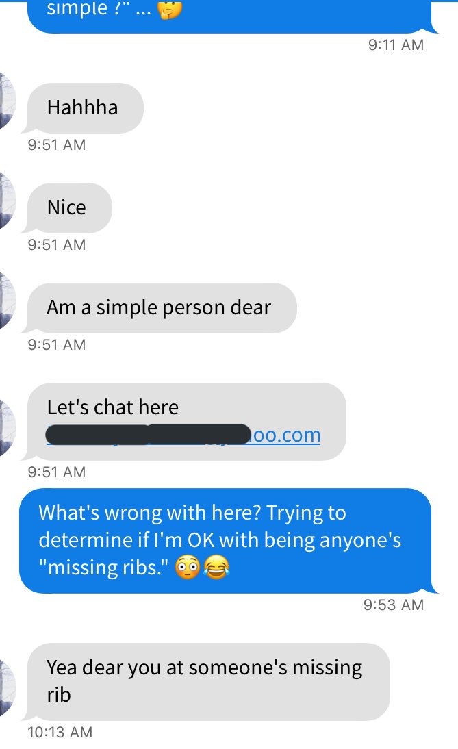 PerspectiveOf_'s tweet photo. #dating #missingrib 🙄 #CoffeeMeetsBagel https://t.co/WZBYpYxZvm