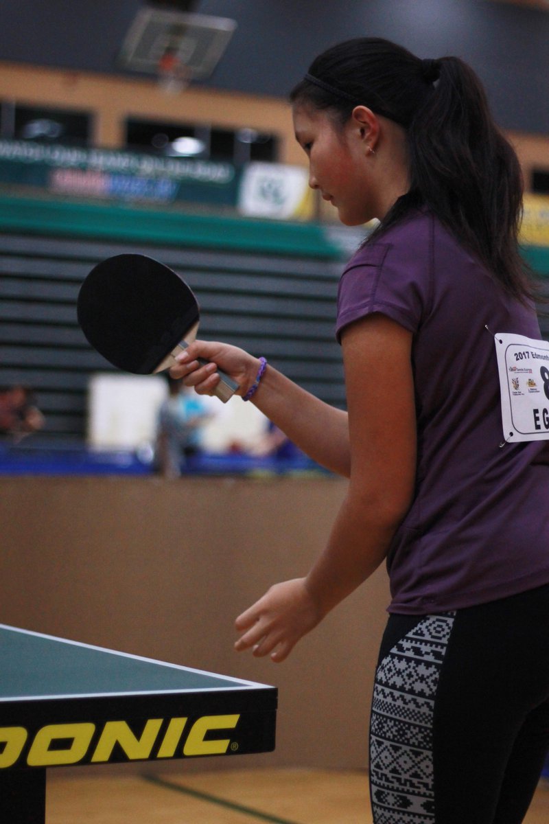 Some of our Junior Novice players in action today at the #2017EdmontonOpen at the <a href="/SavilleCentre/">Saville Centre</a> 
#YEG #TableTennis #AB