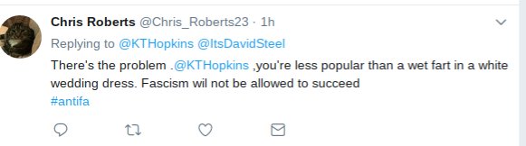 ThePillory3's tweet photo. Love it when my "alpha male" tweets to Steel and Hopkins to put them in their place.#McCann :) https://t.co/Pj4RmzILCE