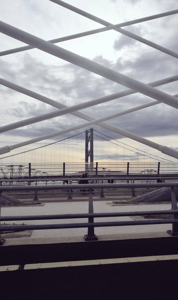 junshiii's tweet photo. So worth the trip up here! Thanks #QueensferryCrossingExperience 😄😍😄😍 #OnceInALifetime https://t.co/rB1OdmzAfe