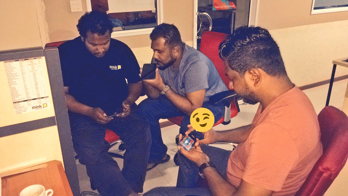 isrough's tweet image. Our managers @afu007affan @HaaneeNaeem and Sura getting ready for a big event. @thinkadvmv #teamThink