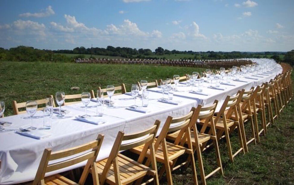 ValaAfshar's tweet photo. If you are more fortunate than others, it is better to build a longer table than a taller fence. @corybooker https://t.co/UnxS5Wfysw