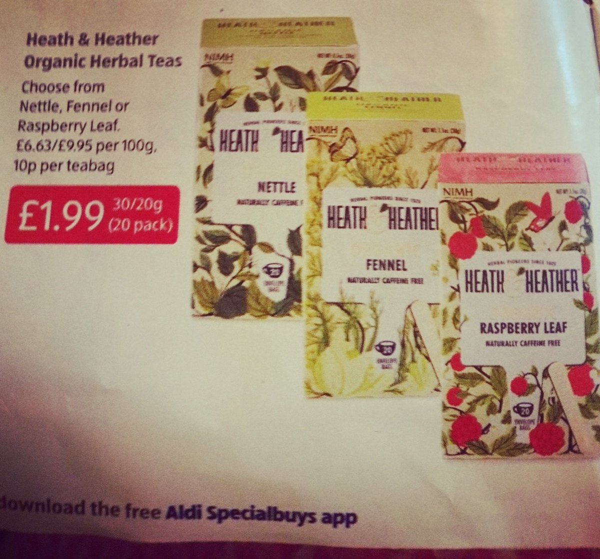 LushtumsAber's tweet photo. Ladies! @AldiUK are selling raspberry leaf tea! You can brew a cup of this daily from 8 weeks before your due date.
#lushtums #pregnancytips https://t.co/jy0UN9QlYX