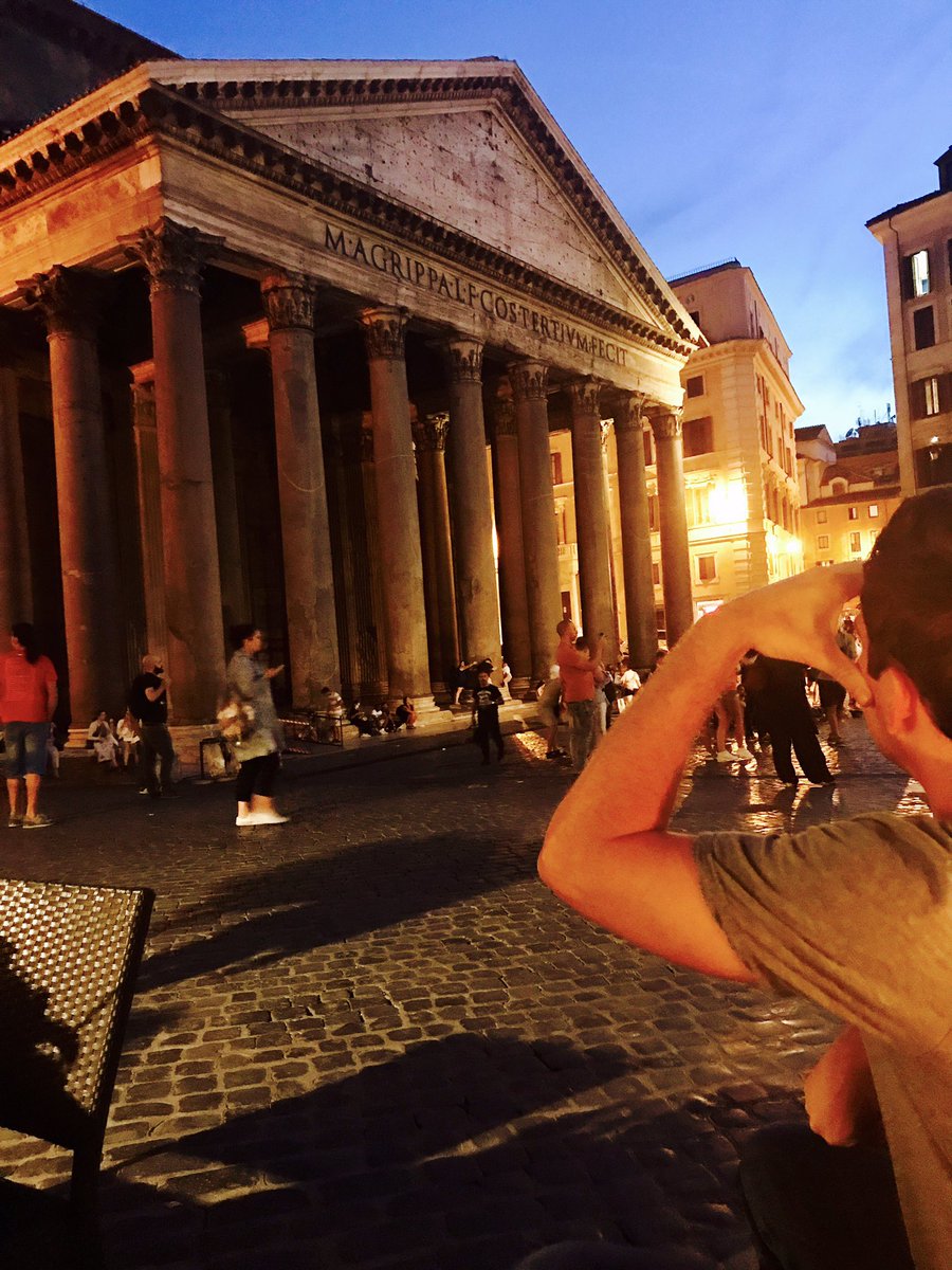 MikeFerrin's tweet photo. In Rome can't find Vikings' first loss @PAOnTheMic https://t.co/9Ybz6RUFdj