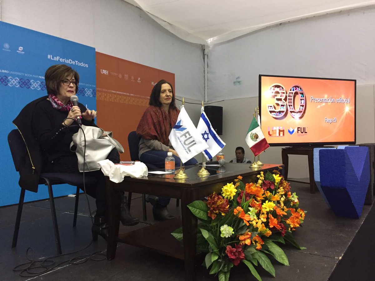 FUL_mx's tweet photo. En este último día en la #FUL30 Ana García Bergua presenta su más reciente novela Fuego 20. #LaFeriaDeTodos https://t.co/qEk8FeGVVw