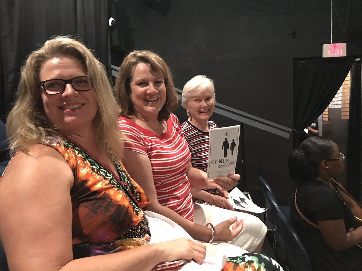 Supporting the local arts at the Empty Space Theatre in Bakersfield. The show - Steinbeck's "Of Mice and Men".