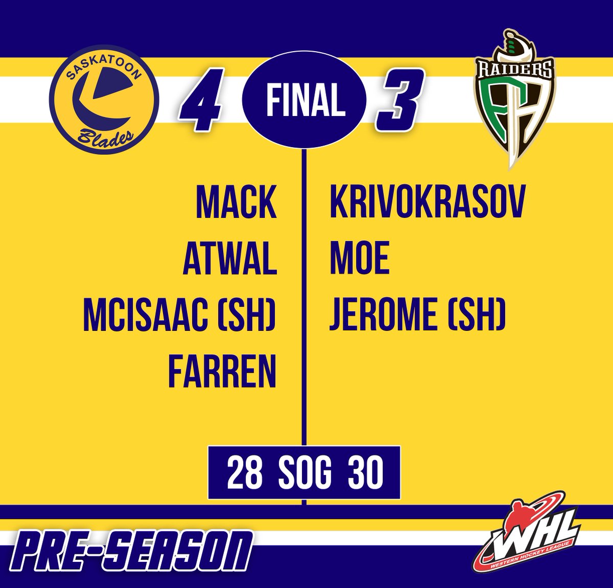 Saskatoon Blades tweet media