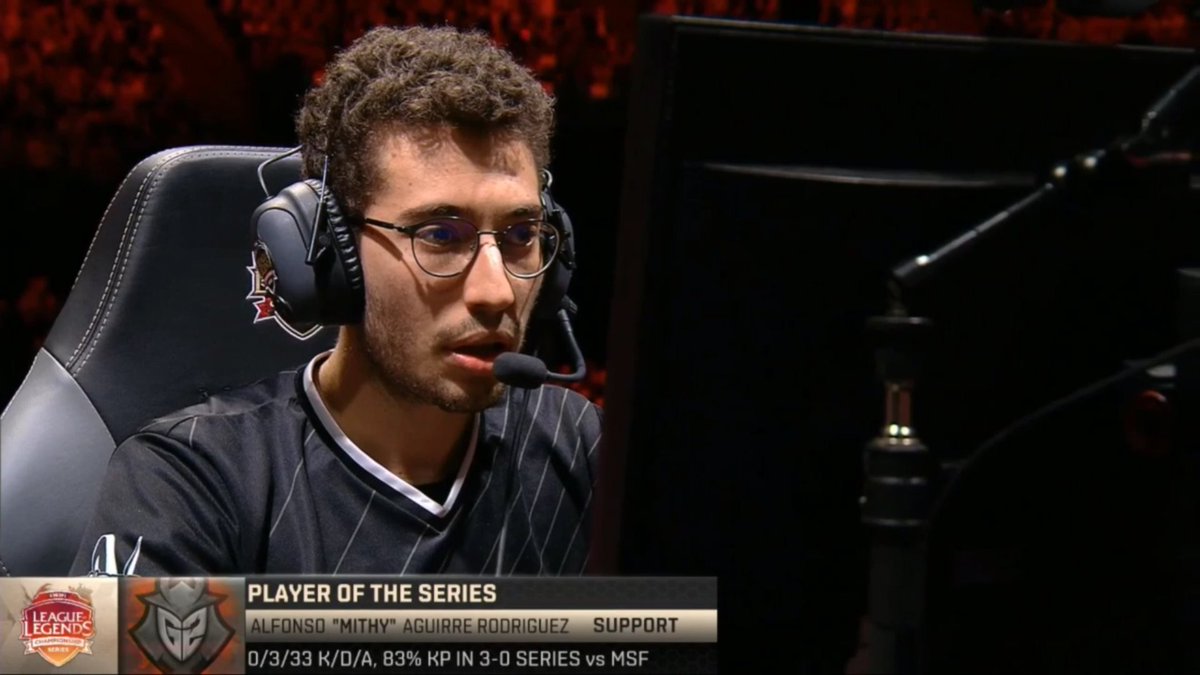 LVPesLoL's tweet photo. #LCSFinal Player of the series: @G2mithy 💥 https://t.co/YEUJTPsd5S