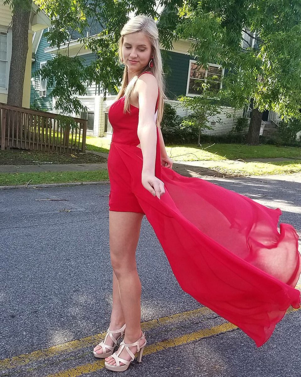 DianesToo's tweet photo. Make a statement in this fabulous red romper! #hoco2017 #d2girl #dianestoo https://t.co/ceHW4WAQOB
