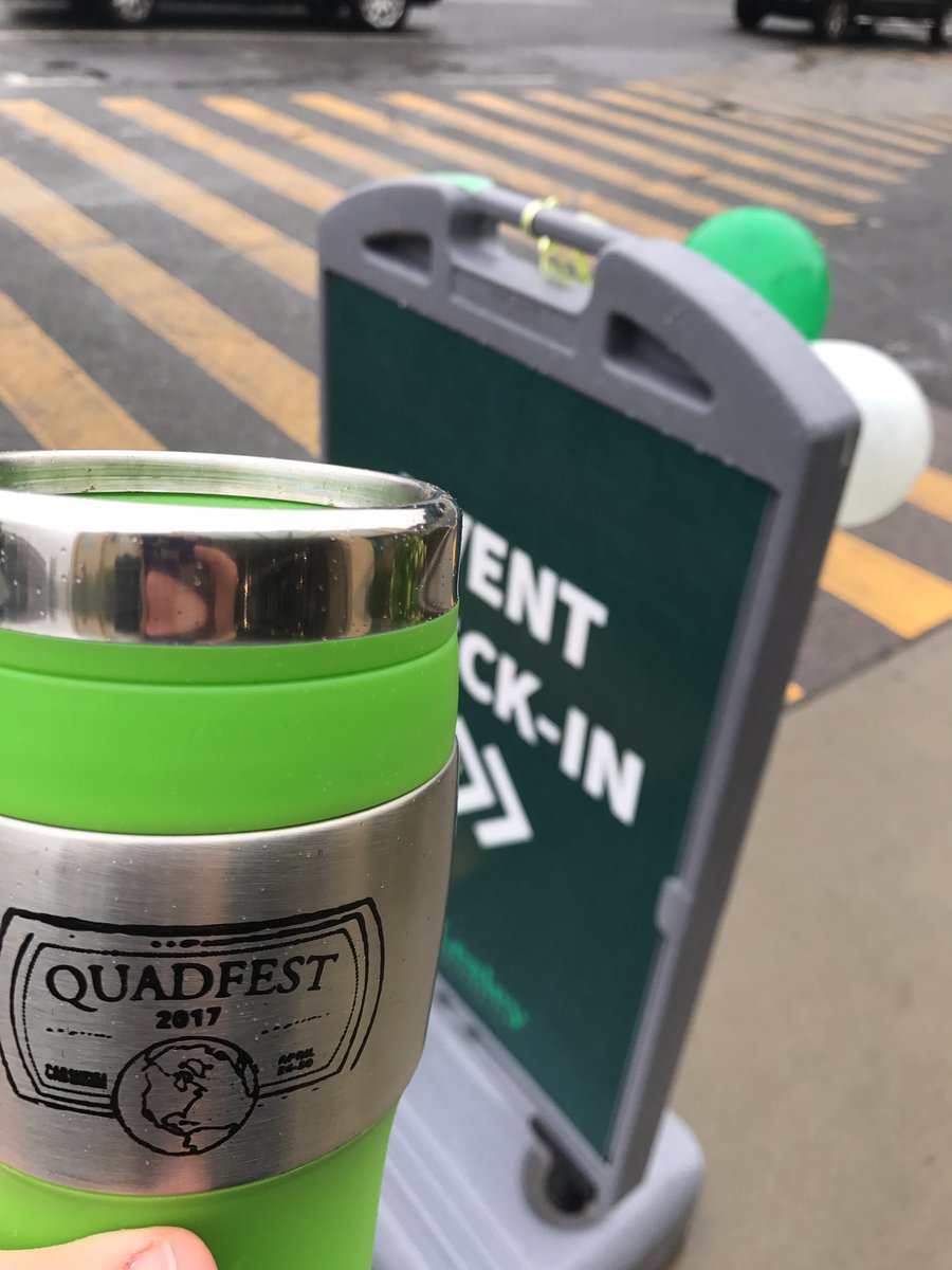 LUOLAlly's tweet photo. Shoutout to @LesleyCAB for my quadfest mug keeping my tea warm @ #lynxorientation check in https://t.co/5BnJ3fjSOH