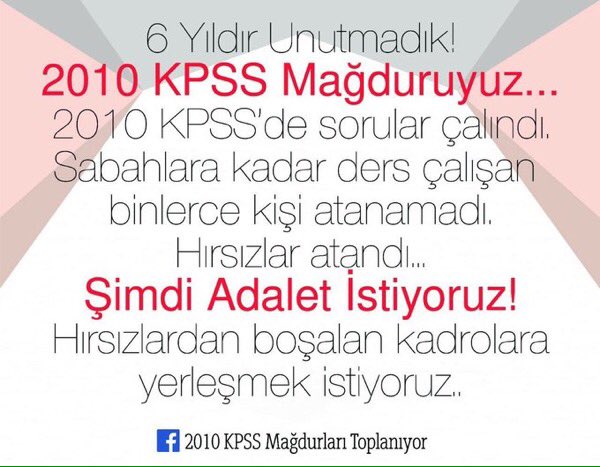 Mehmetb25173225's tweet photo. 2010Kpss de soruları çalan cemaat kopyacıları 10bin gencin hakkını gasp ederek memur oldu.Kul hakkına girildi yetmedi mi? CemaatlereDokunma https://t.co/nHRWCwIYu7