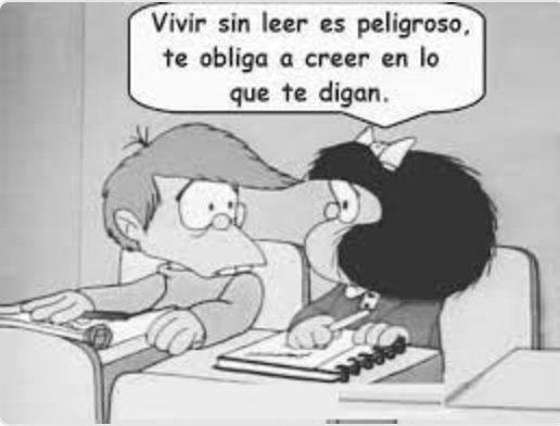 ortografiaYa's tweet image. "Vivir sin leer es peligroso, te obligan a creer en lo que te digan"