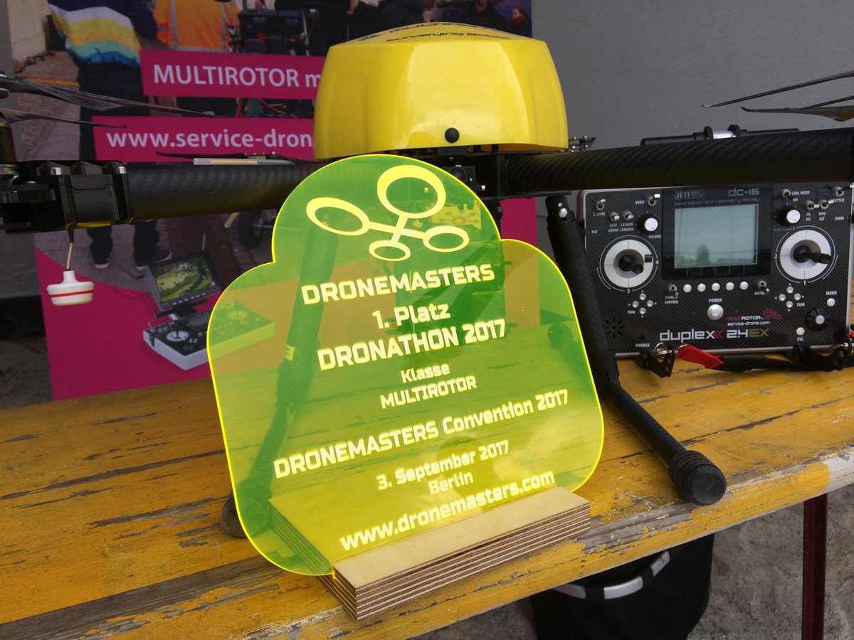 Thank you @DroneMastersBER for a great event and our friends from <a href="/_Aibotix/">Aibotix</a>, <a href="/Wingcopter/">WINGCOPTER</a> and all others for a fair competition!