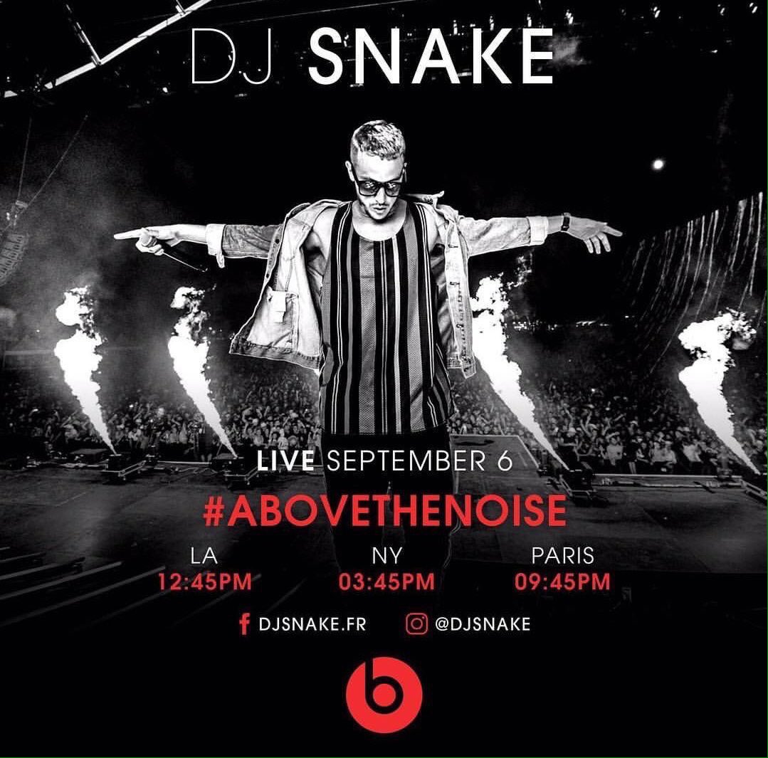 djsnakeEcuador's tweet photo. #September6 will be a great day ... @djsnake live from #Paris at 21:45 ... #Countinghours #anxiouswait #tictoc ⌛️⏳⏰📆 https://t.co/ICjKgbvxLm