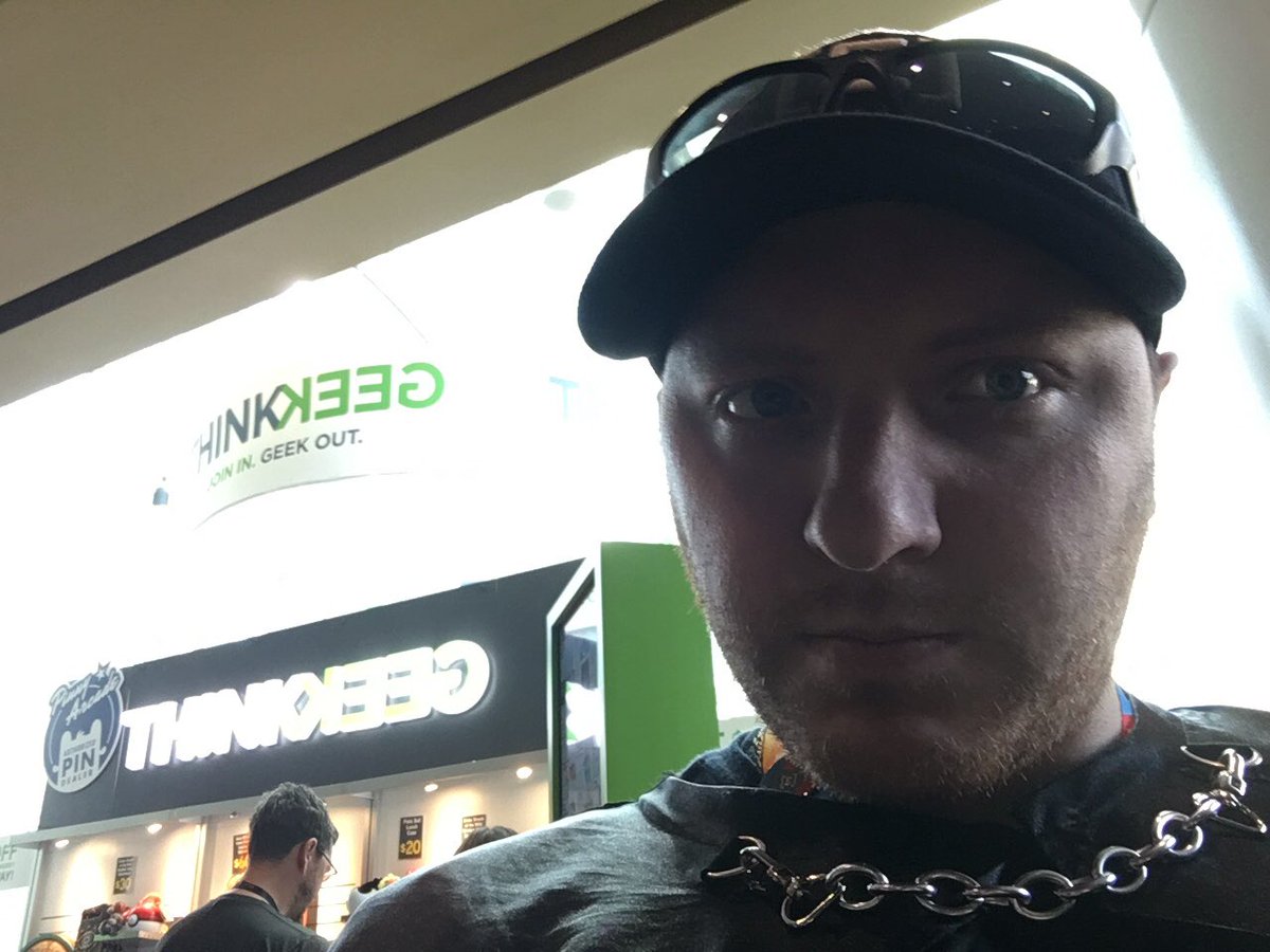 mvbattista's tweet photo. Actually seeing the show. #ThinkGeekPax https://t.co/CgrpkEwG4x