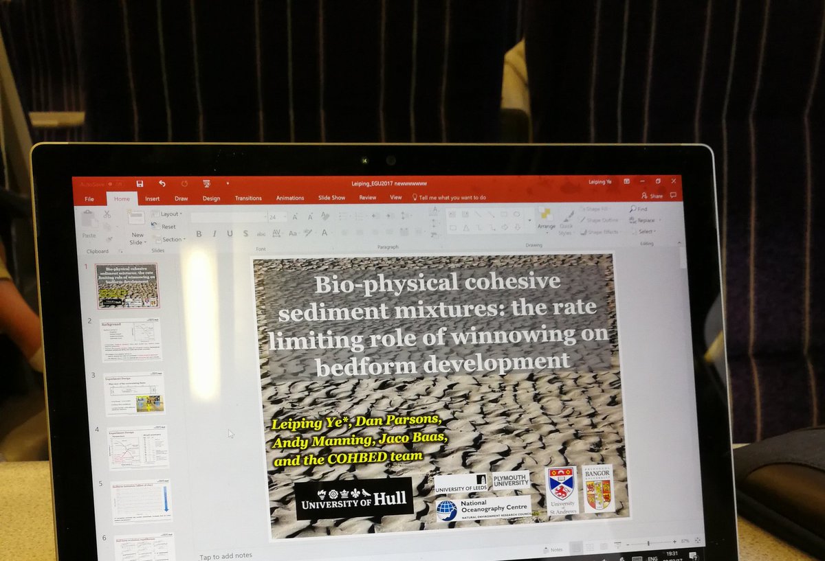 Secret last min 'invited' talk for #BSG2017 @BSG_Geomorph #Hull .Thanks @ChloeMorris_13 😲😂😂 #suprise! #stickystuffmatters #biogeomorphology