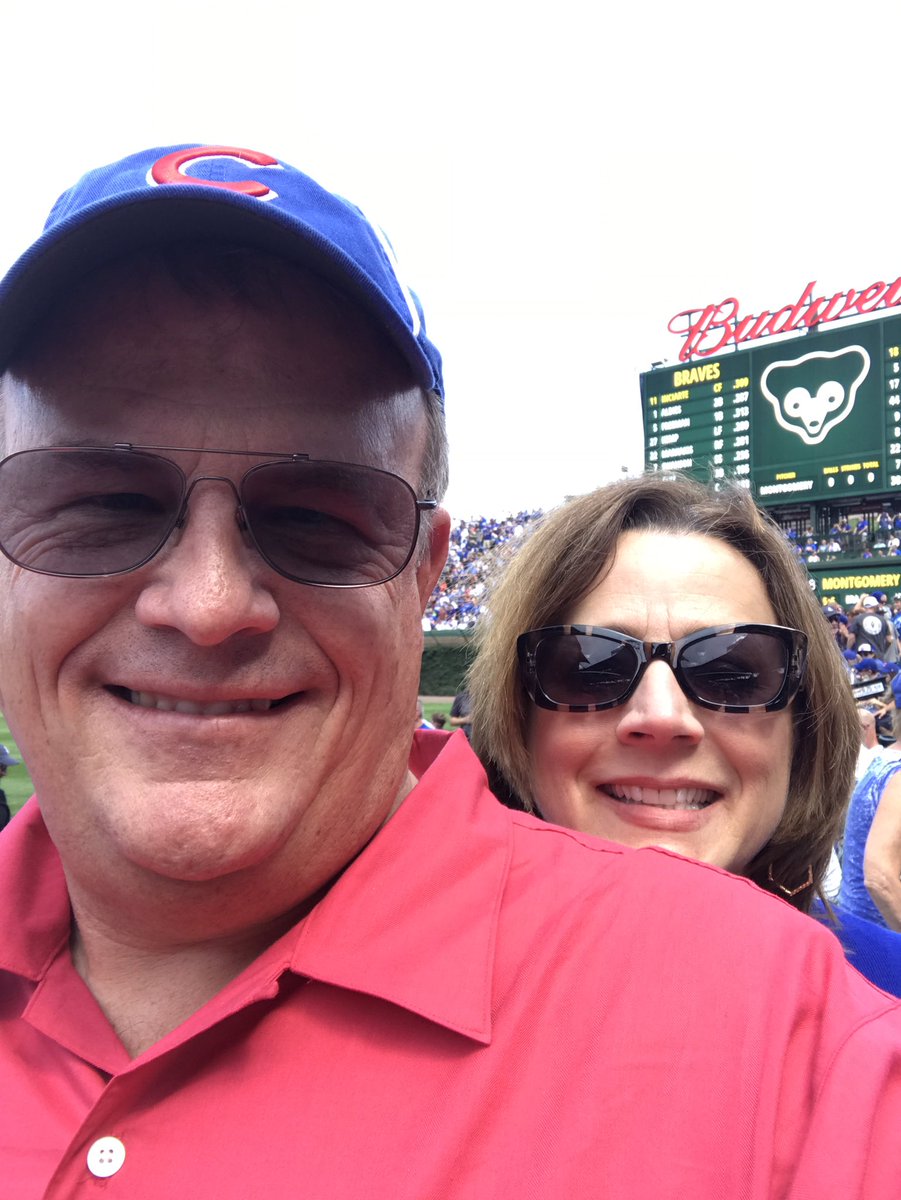 coachTed83's tweet photo. Enjoying a little afternoon baseball @wrigleyfield #cubbieswin https://t.co/R2bUC0FjjZ