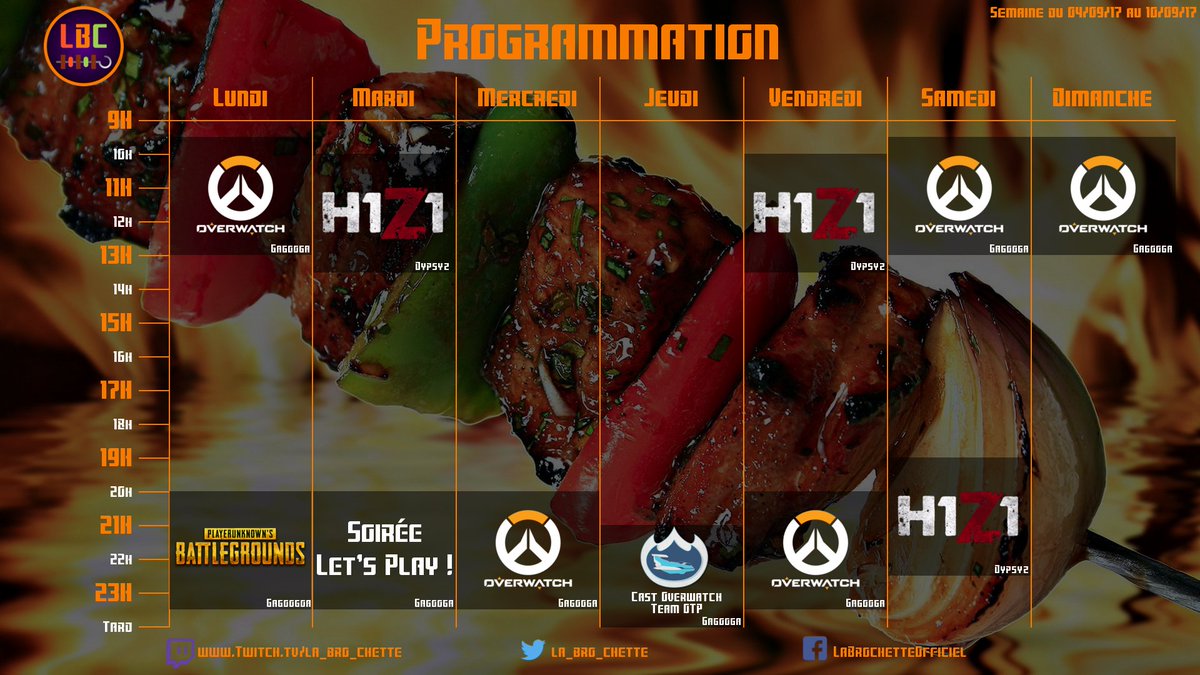 La Bro'chette tweet media