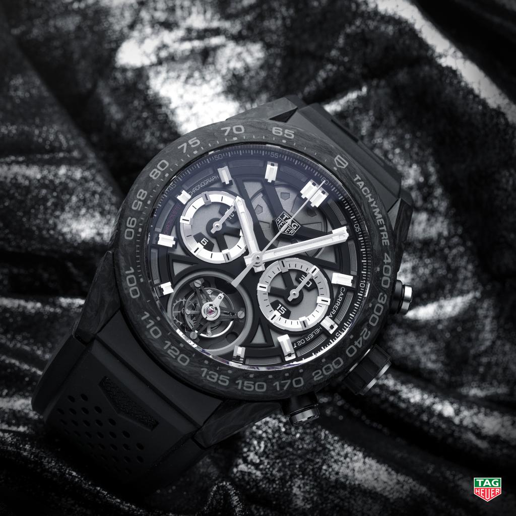 TAGHeuer's tweet photo. The TAG Heuer Calibre Heuer-02T range is expanding in Oct, with a brand new Carbon Matrix Composite (CMC) version. https://t.co/dXqu9Q7huc