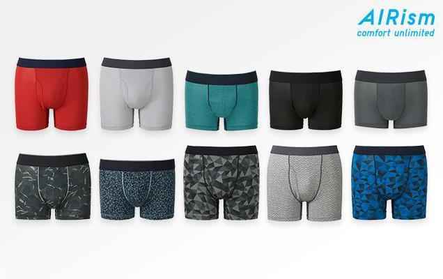 UNIQLO on X: Lightweight and breathable, our #AIRism Boxer Briefs