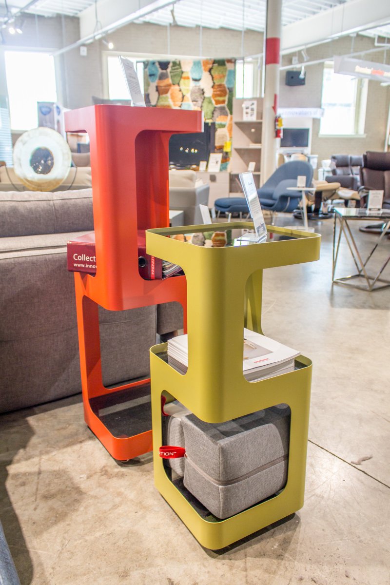 LaDIFF's tweet image. Get organized with the E-Mod Uptown Pedestal. Functional, well designed, and tons of fun colors! #ladiffrva #decor #emod