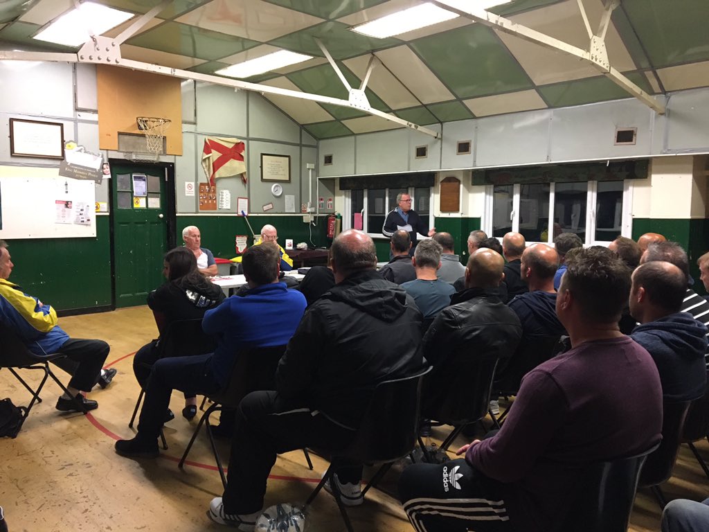 BKillner's tweet photo. Full house at the @CityYouthFC managers meeting tonight! #SACY #StAlbans #GrassRoots #Football #Community #DaveDidThis https://t.co/jldK395kL2