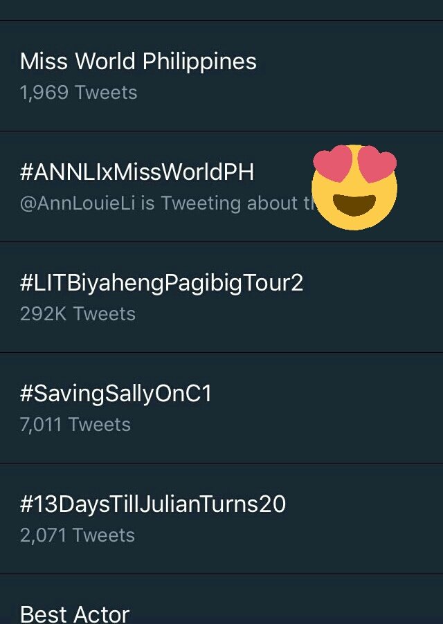 OfficialAnnLi's tweet photo. #ANNLIxMissWorldPH trended multiple times! In behalf of @AnnLouieLi, @AnnlimitedsPH @jamli_elite @jamli_memories &amp; @AuMauricio, thank you!♥ https://t.co/ut1frGVsap