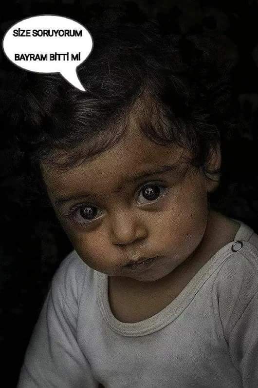 Canı cânana kurban edemedik, mahçubuz...
Kardeşlerimizin kurban edilmesine mâni olamadık, mahzunuz...😢
Hayırlı Bayramlar