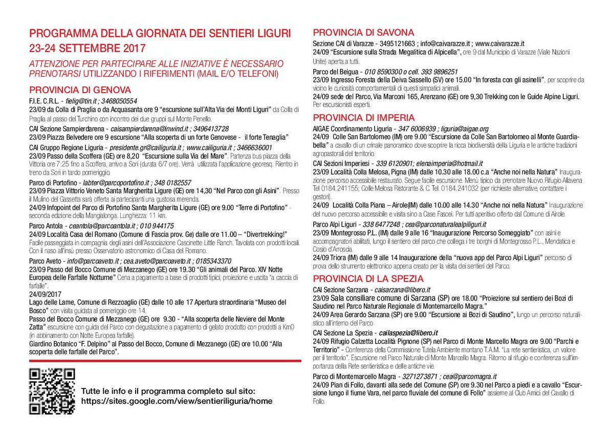 IlBongio2's tweet photo. Grande iniziativa di CAI e FIE Liguria. https://t.co/Nj7Ki6HE1T
