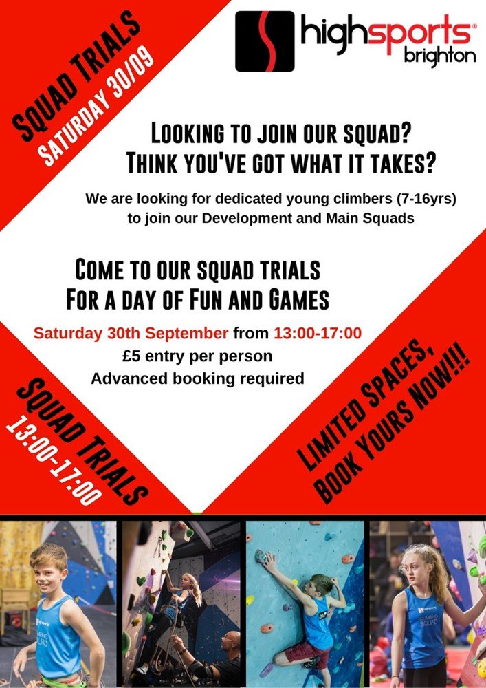 R2GBrighton's tweet photo. @HighSportsHQ 30th Sept are looking for keen climbers aged 5-17 years to join their squad https://t.co/wsK83rCTmc  Sounds like fun! https://t.co/v6wWlaDJgX