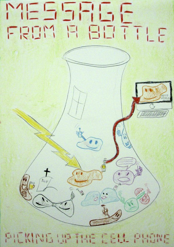 joachimgoedhart's tweet image. We made this cartoon over a decade ago (pre-twitter for me) to explain our work:
probing cell-cell communication with light
#explainyourjob