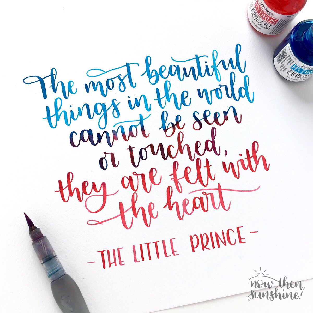 Hey #HandmadeHour! I'm a hand-lettering and watercolour artist who sells cards and cool stuff for the wall. Always up for commissions too.