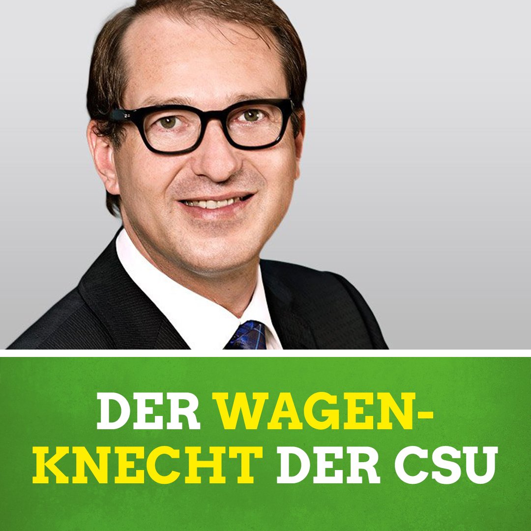 Übrigens: Wer Merkel wählt, wählt #Dobrindt. #tvduell