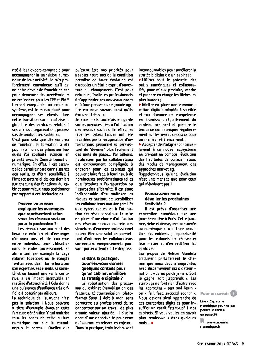 SanaaMoussaid's tweet photo. Cap sur le numérique, le plan d'action de l'ordre des experts comptables pour accompagner les professionnels dans la #transition #numérique https://t.co/n691vWzuSx