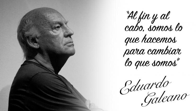 cupuladelibros's tweet photo. Un día como hoy pero de 1940, nació el escritor y periodista uruguayo Eduardo Galeano. ✨ https://t.co/qLU55pkAwB