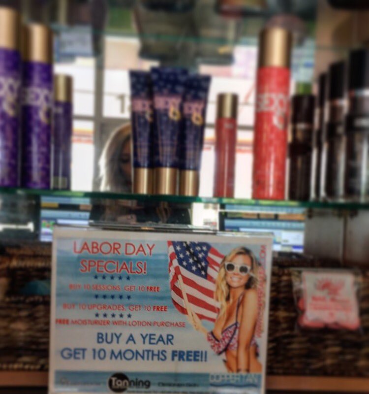 tifsthebest's tweet photo. Labor Day Sales and Sunless Sunday's!!!! @CopperTanSalons #CopperTan https://t.co/lOW0qjeU5w