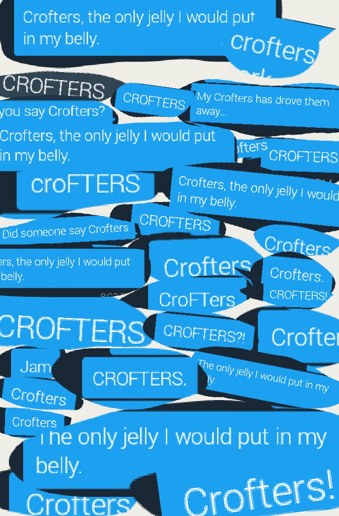 spicysanders's tweet photo. @ThomasSanders this is how many times you can say "Crofters,the only jelly I would put in my belly" in one day https://t.co/tzQ55EFJIl