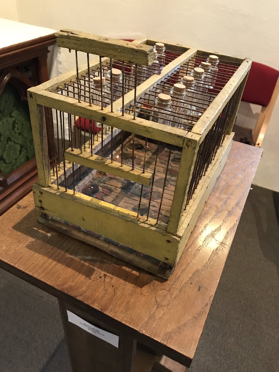 TransThur's tweet photo. @HarroldTim at Vision, @commission4miss grp show in @StStephenEC4N 8BN. Opens 6.30pm Mon4.9.17. #visualparable #assemblage #Perceptualism https://t.co/YLBrxzkawy