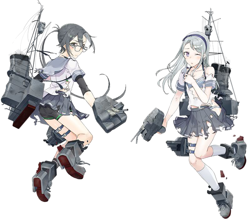 トカゲッコー Sur Twitter 天霧 狭霧データ 艦これrpg 天霧ちゃんと狭霧ちゃんのデータ公開 固有アビリティや装備アビリティで面白い子になったでしょうか