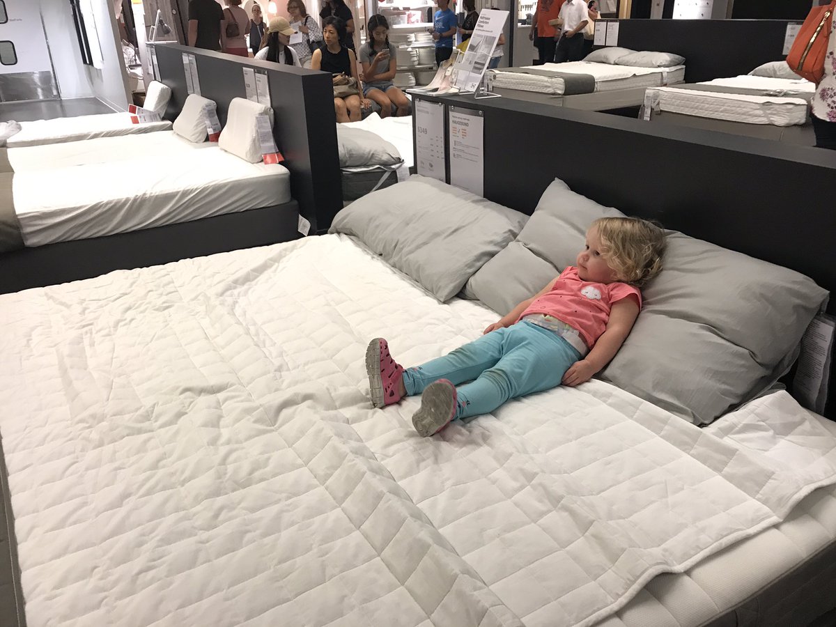 TravelingJordan's tweet photo. When mom and dad take their sweet time at @IKEAUSA ... https://t.co/U8nYSBdyKj
