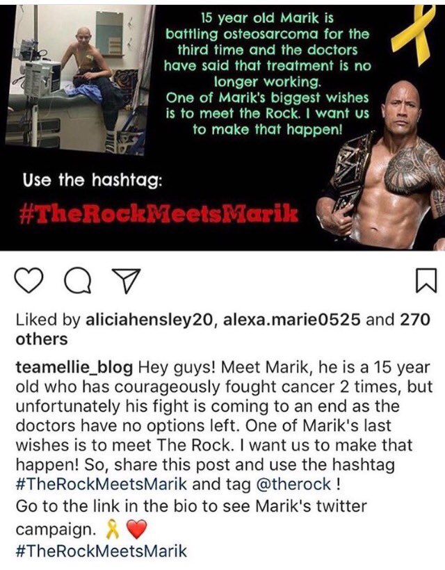 Kab525's tweet photo. @TheRock please help this boy's dream come true! https://t.co/TelhVah0IV