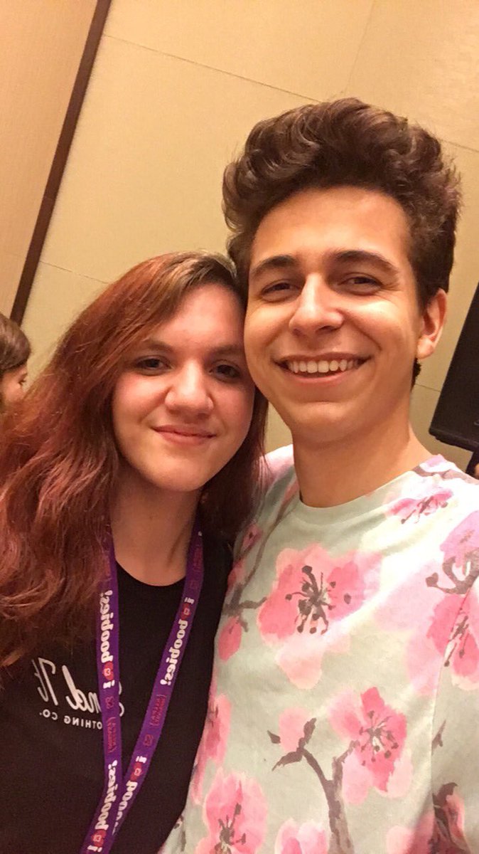 MorganLChristie's tweet photo. @PlaylistLive I legit got to meet the people I've been watching for years this was the best experience thank you #Playlist https://t.co/stC9SK8wSi